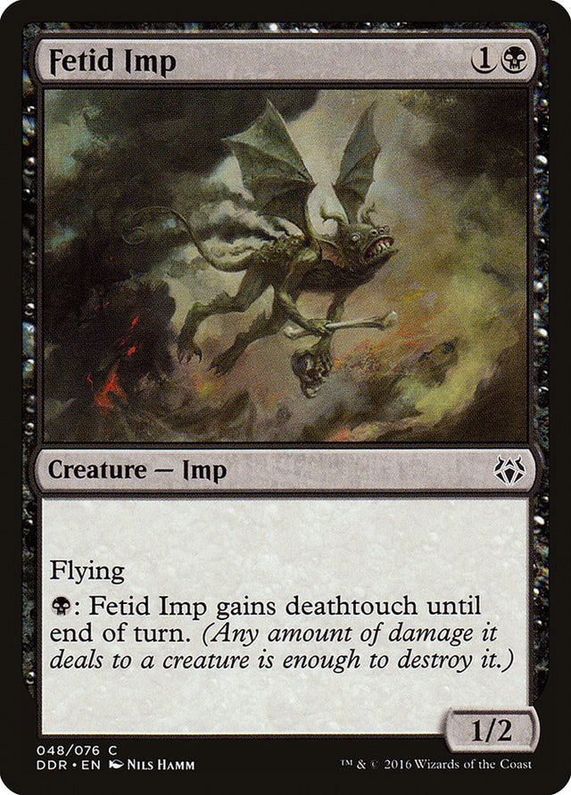 Fetid Imp [Duel Decks: Nissa vs. Ob Nixilis] - PCA Designer Toys