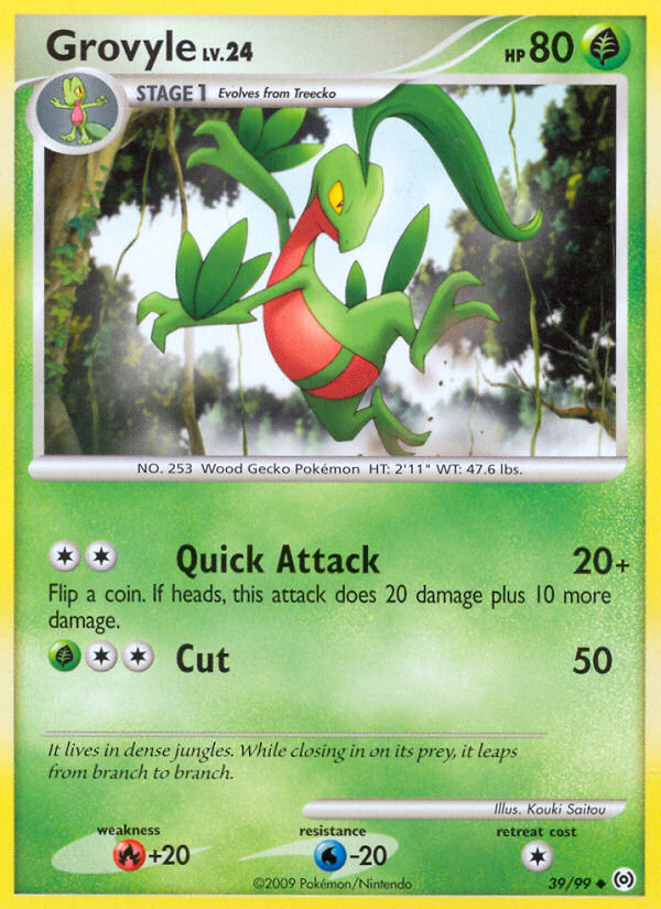 Grovyle (39/99) [Platinum: Arceus] - PCA Designer Toys