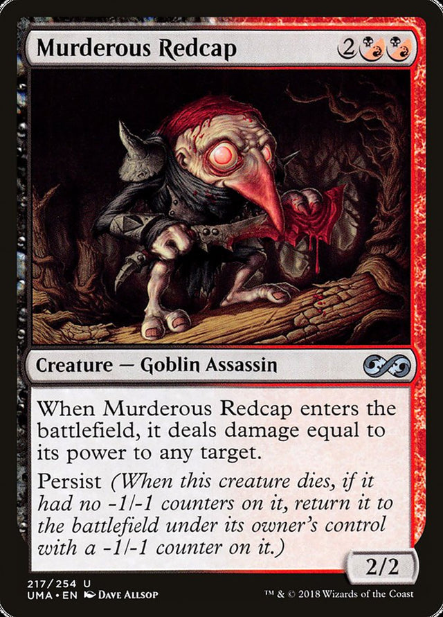 Murderous Redcap [Ultimate Masters] - PCA Designer Toys