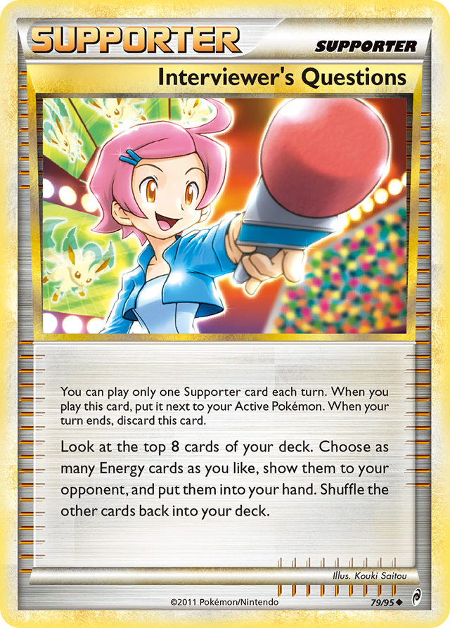 Interviewer's Questions (79/95) [HeartGold & SoulSilver: Call of Legends] - PCA Designer Toys