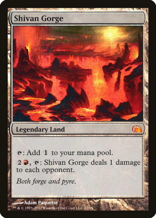 Shivan Gorge [From the Vault: Realms] - PCA Designer Toys