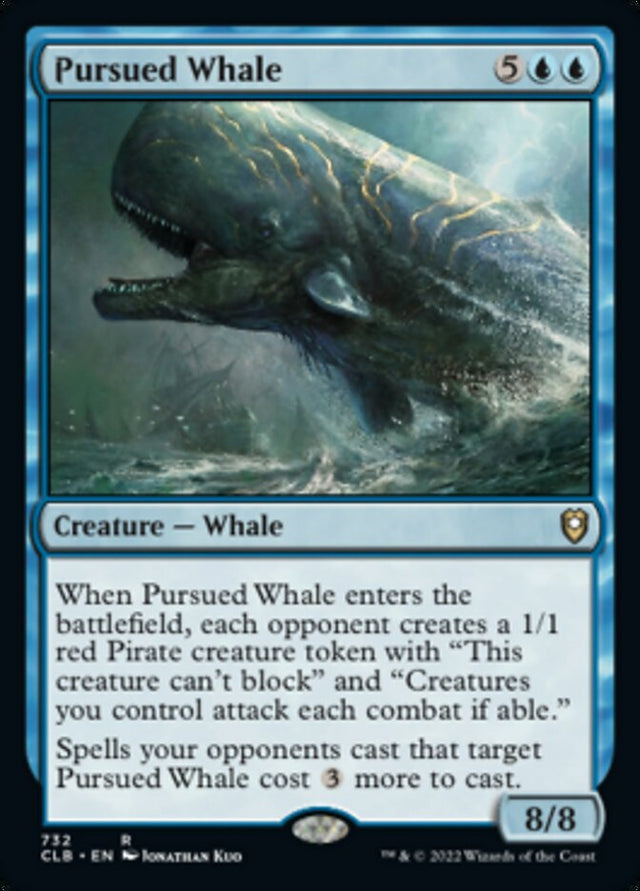 Pursued Whale [Commander Legends: Battle for Baldur's Gate] - PCA Designer Toys