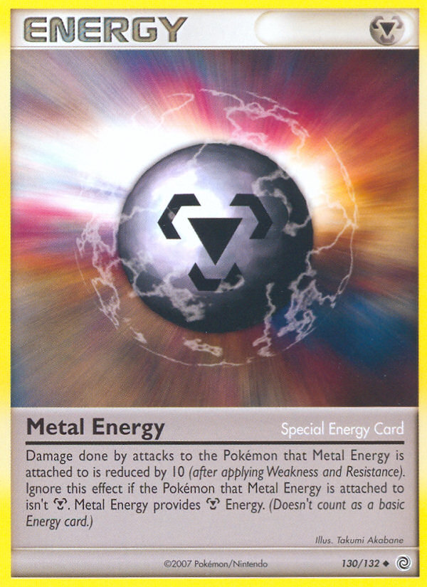 Metal Energy (130/132) [Diamond & Pearl: Secret Wonders] - PCA Designer Toys