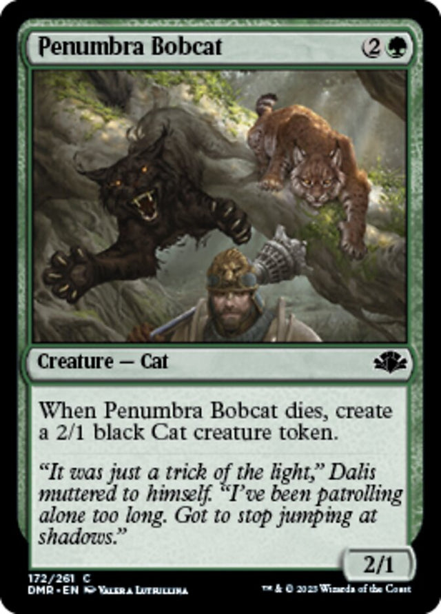Penumbra Bobcat [Dominaria Remastered] - PCA Designer Toys
