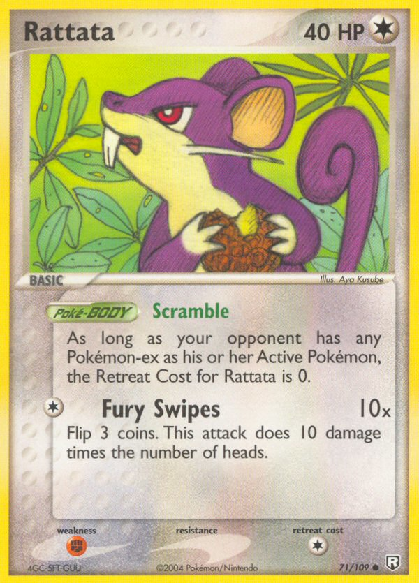 Rattata (71/109) [EX: Team Rocket Returns] - PCA Designer Toys