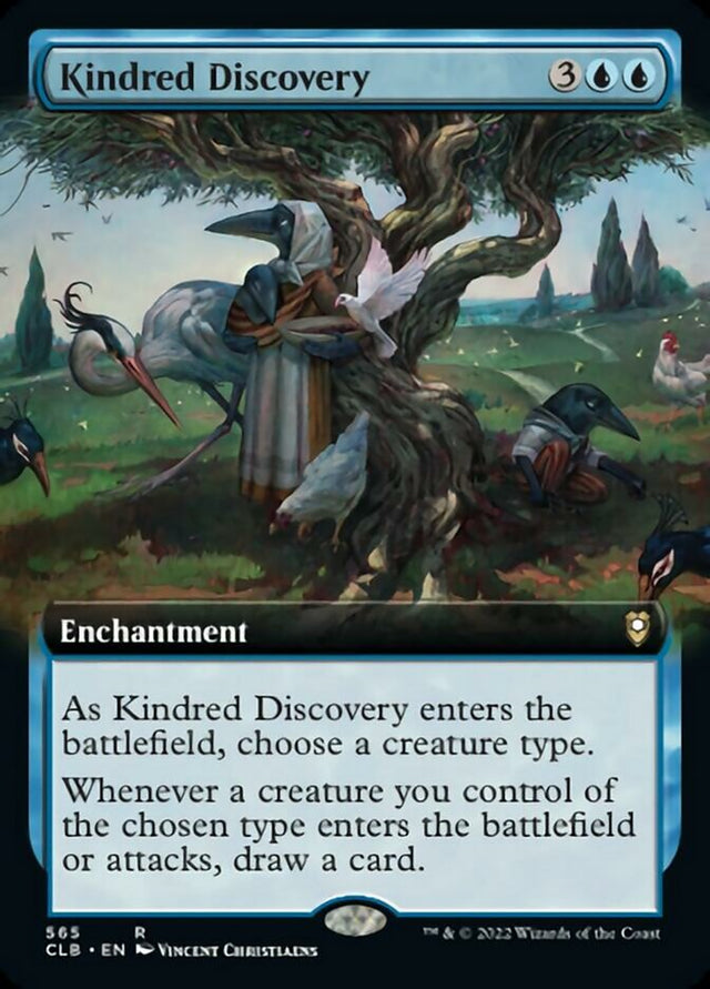 Kindred Discovery (Extended Art) [Commander Legends: Battle for Baldur's Gate] - PCA Designer Toys