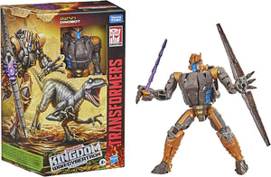 Dinobot Transformers War for Cybertron Kingdom Action Figure - PCA Designer Toys