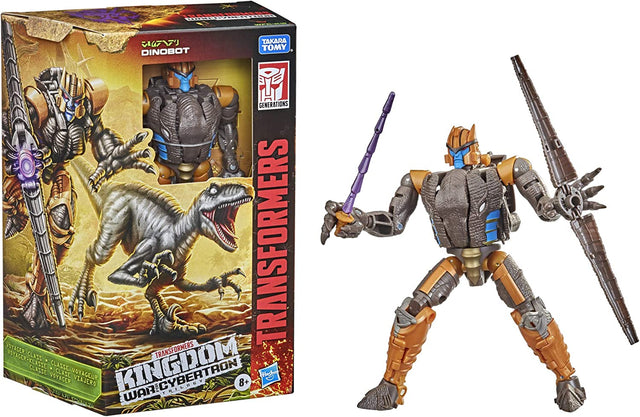 Dinobot Transformers War for Cybertron Kingdom Action Figure - PCA Designer Toys