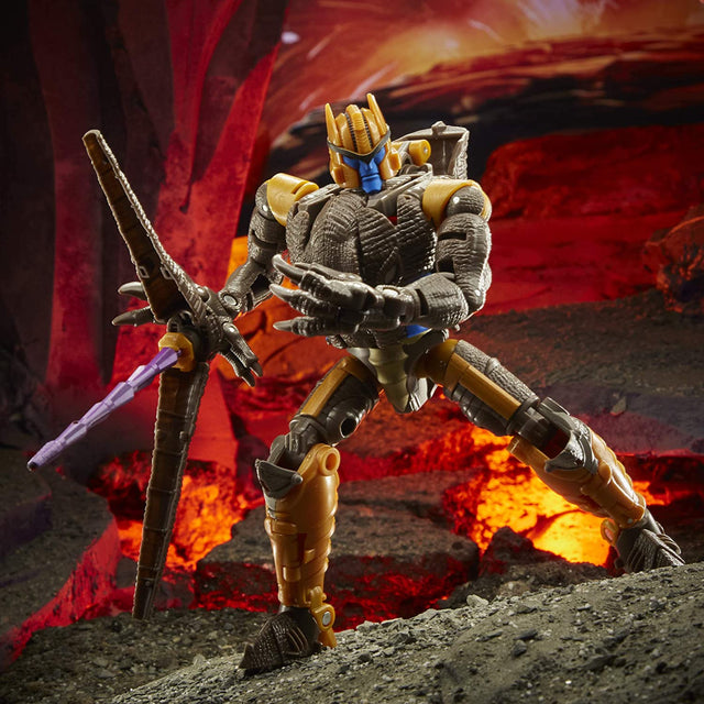 Dinobot Transformers War for Cybertron Kingdom Action Figure - PCA Designer Toys