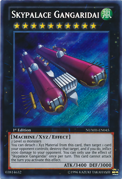 Skypalace Gangaridai [NUMH-EN045] Secret Rare - PCA Designer Toys