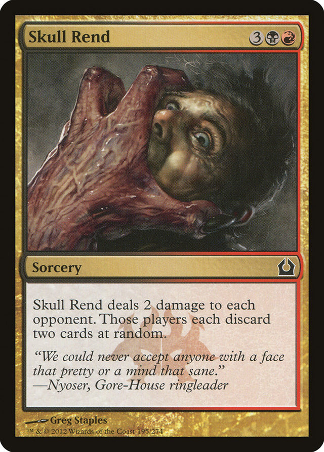 Skull Rend [Return to Ravnica] - PCA Designer Toys