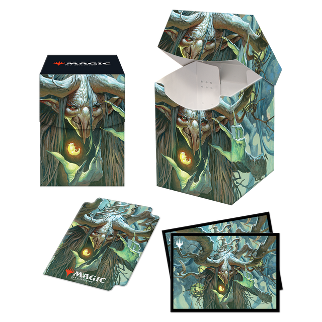 Ultra PRO: 100+ Deck Box / 100ct Sleeves - Commander 2021 (Witherbloom)