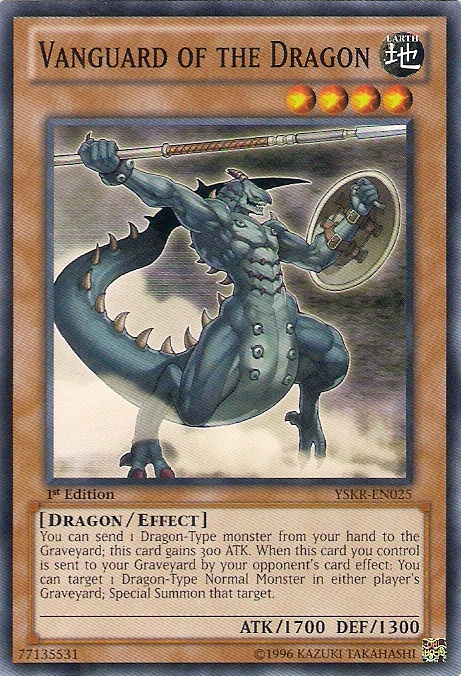 Vanguard of the Dragon [YSKR-EN025] Common - PCA Designer Toys