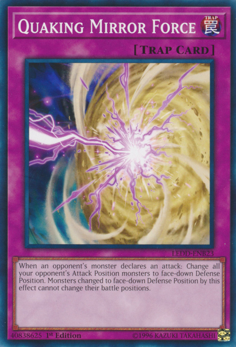 Quaking Mirror Force [LEDD-ENB23] Common - PCA Designer Toys