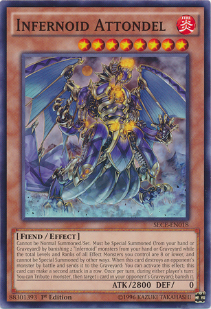 Infernoid Attondel [SECE-EN018] Common - PCA Designer Toys