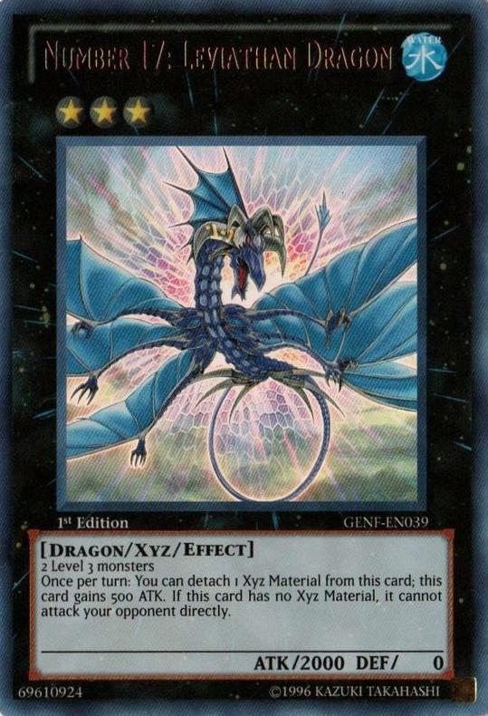 Number 17: Leviathan Dragon [GENF-EN039] Ultra Rare - PCA Designer Toys