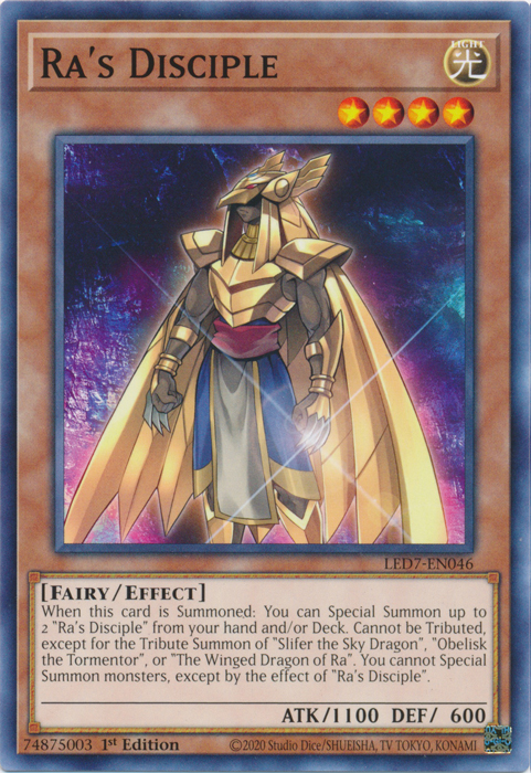 Ra's Disciple [LED7-EN046] Common - PCA Designer Toys