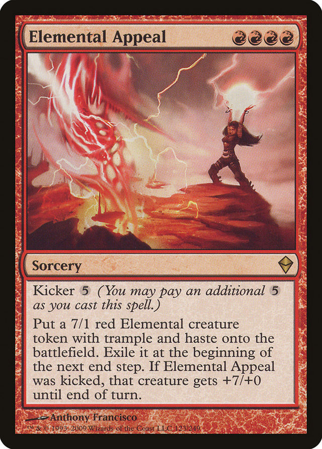 Elemental Appeal [Zendikar] - PCA Designer Toys