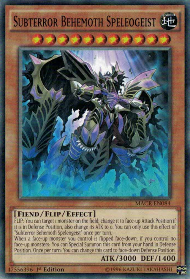 Subterror Behemoth Speleogeist [MACR-EN084] Common - PCA Designer Toys