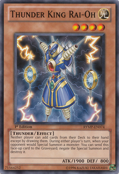 Thunder King Rai-Oh [RYMP-EN074] Common - PCA Designer Toys