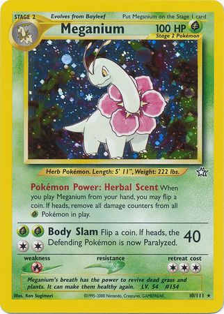Meganium (10/111) [Neo Genesis Unlimited] - PCA Designer Toys