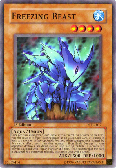 Freezing Beast [MFC-017] Common - PCA Designer Toys