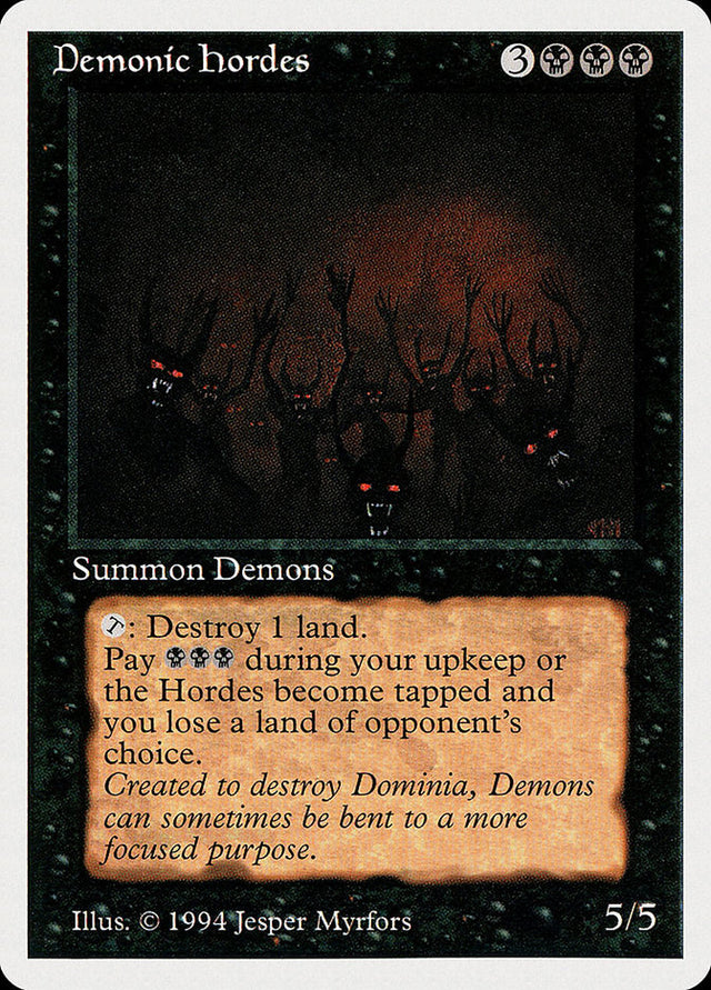 Demonic Hordes [Summer Magic / Edgar] - PCA Designer Toys
