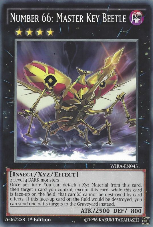 Number 66: Master Key Beetle [WIRA-EN045] Common - PCA Designer Toys