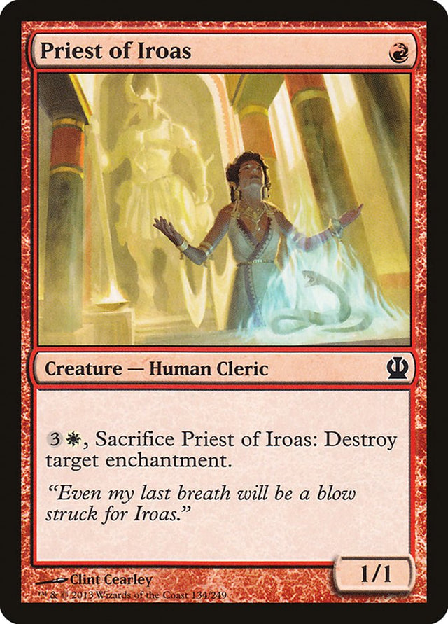 Priest of Iroas [Theros] - PCA Designer Toys