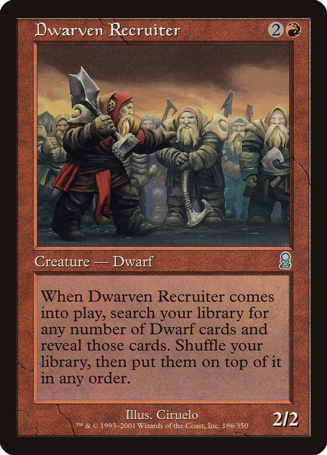 Dwarven Recruiter [Odyssey] - PCA Designer Toys