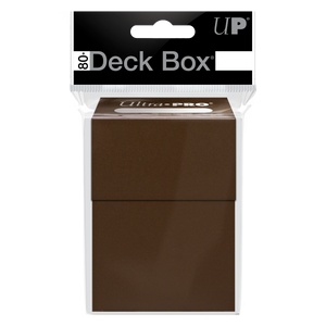 Ultra PRO: 80+ Deck Box - Brown