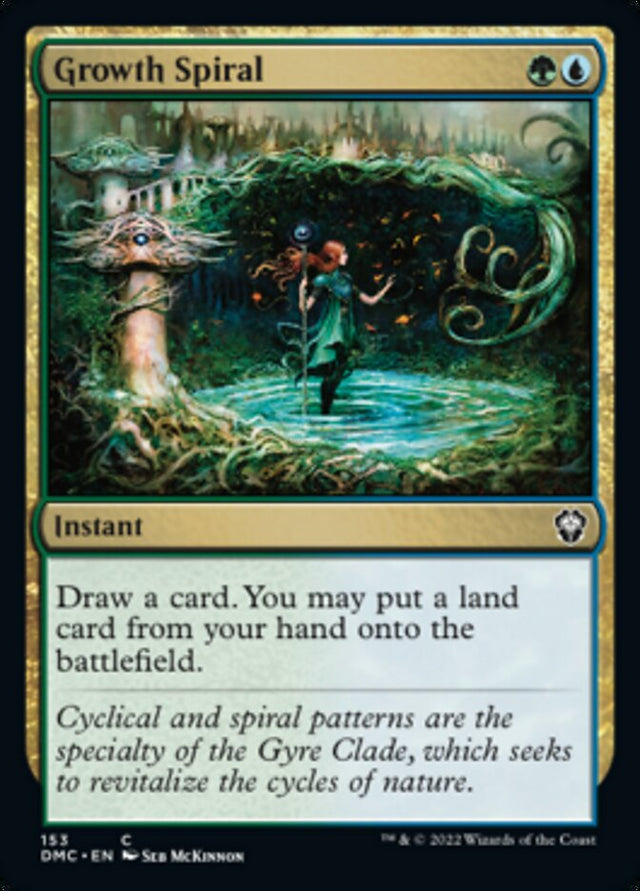 Growth Spiral [Dominaria United Commander] - PCA Designer Toys