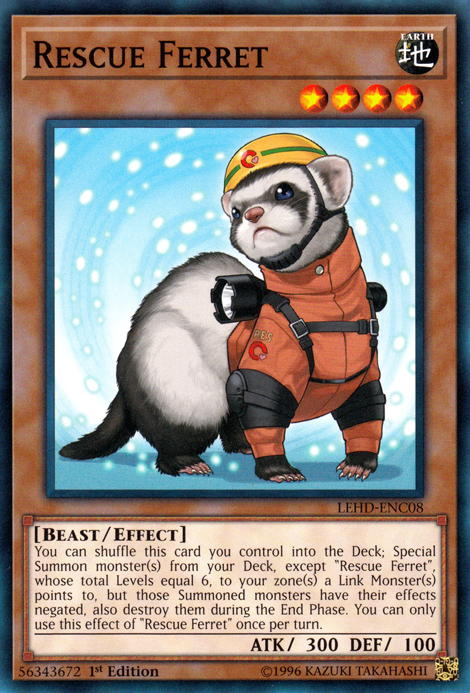 Rescue Ferret [LEHD-ENC08] Common - PCA Designer Toys