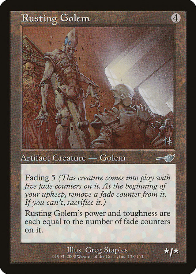 Rusting Golem [Nemesis] - PCA Designer Toys
