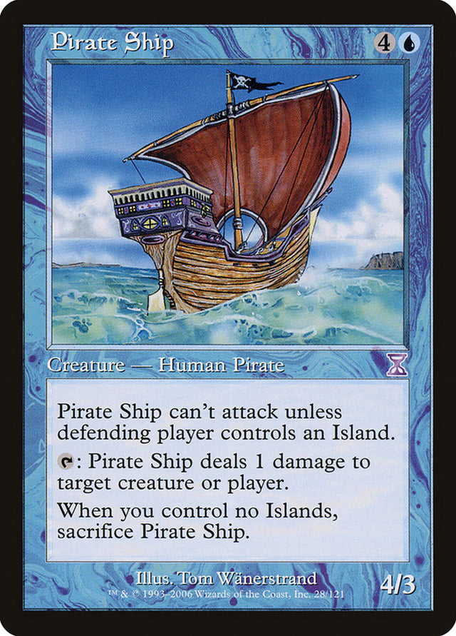 Pirate Ship [Time Spiral Timeshifted] - PCA Designer Toys