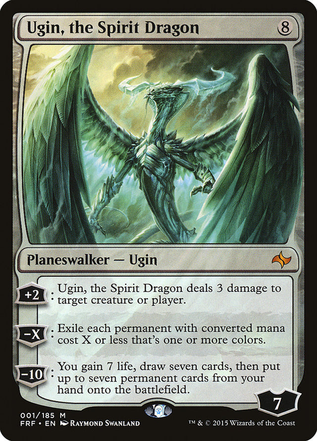 Ugin, the Spirit Dragon [Fate Reforged] - PCA Designer Toys