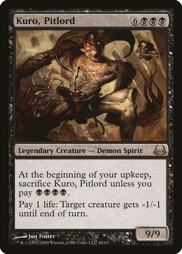 Kuro, Pitlord [Duel Decks: Divine vs. Demonic] - PCA Designer Toys