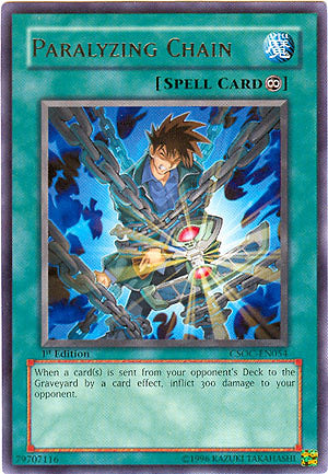 Paralyzing Chain [CSOC-EN054] Rare - PCA Designer Toys