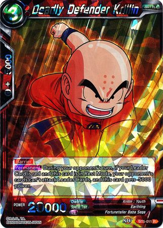 Deadly Defender Krillin (BT5-011) [Miraculous Revival] - PCA Designer Toys