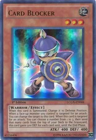 Card Blocker [LCGX-EN044] Ultra Rare - PCA Designer Toys
