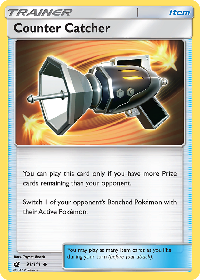 Counter Catcher (91/111) [Sun & Moon: Crimson Invasion] - PCA Designer Toys