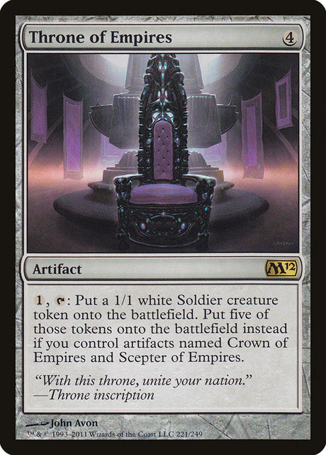 Throne of Empires [Magic 2012] - PCA Designer Toys