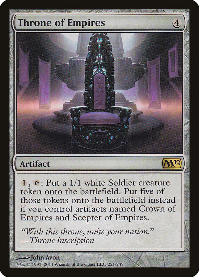 Throne of Empires [Magic 2012] - PCA Designer Toys
