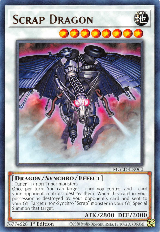 Scrap Dragon [MGED-EN060] Rare - PCA Designer Toys