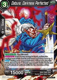 Dabura, Darkness Perfected (BT9-071) [Universal Onslaught Prerelease Promos] - PCA Designer Toys