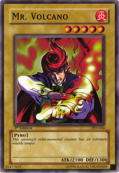 Mr. Volcano [PSV-044] Common - PCA Designer Toys