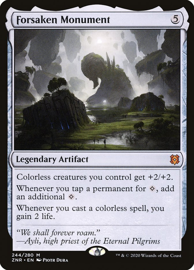 Forsaken Monument [Zendikar Rising] - PCA Designer Toys
