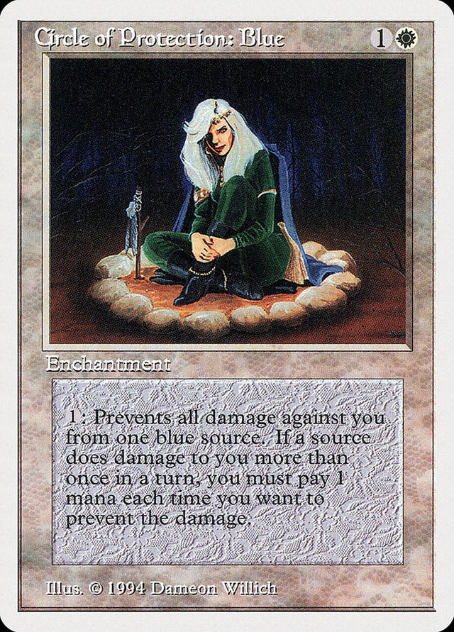 Circle of Protection: Blue [Summer Magic / Edgar]