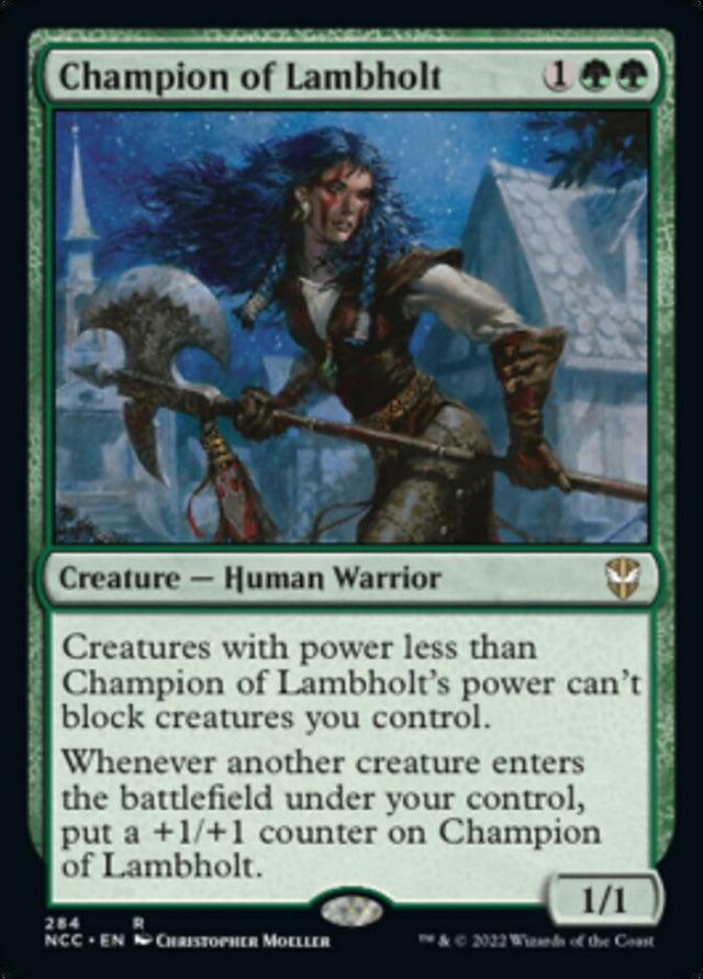 Champion of Lambholt [Streets of New Capenna Commander] - PCA Designer Toys