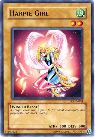 Harpie Girl [DR3-EN064] Common - PCA Designer Toys